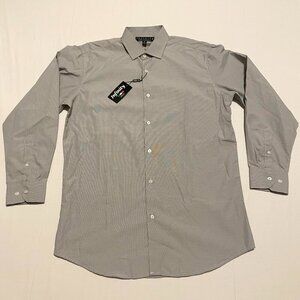 Infinity Classic Collection Italy Mens Dress Shirt Size Medium